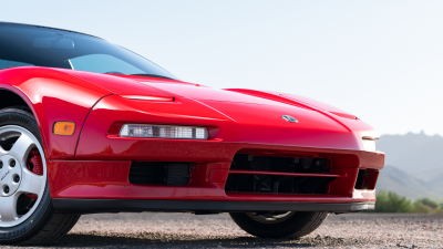 1993 Acura NSX in Formula Red over Black