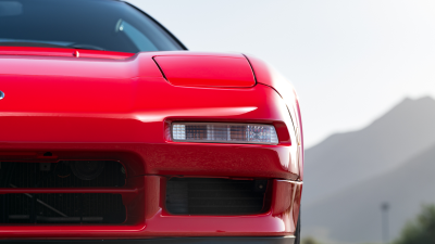 1993 Acura NSX in Formula Red over Black