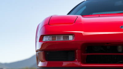 1993 Acura NSX in Formula Red over Black