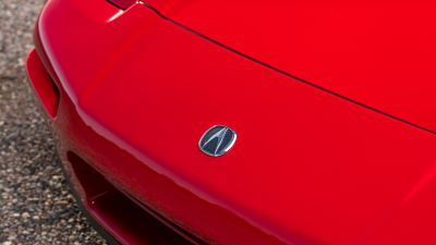 1993 Acura NSX in Formula Red over Black