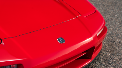 1993 Acura NSX in Formula Red over Black