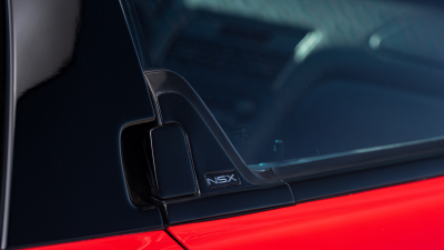 1993 Acura NSX in Formula Red over Black