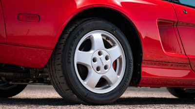 1993 Acura NSX in Formula Red over Black