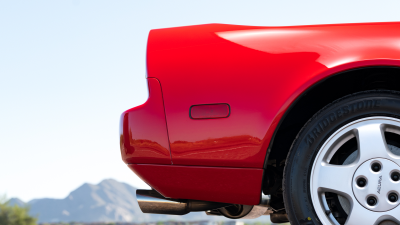 1993 Acura NSX in Formula Red over Black