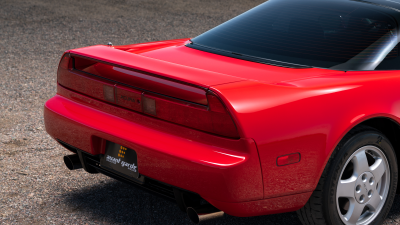 1993 Acura NSX in Formula Red over Black