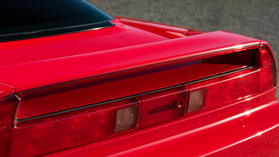 1993 Acura NSX in Formula Red over Black