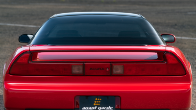 1993 Acura NSX in Formula Red over Black