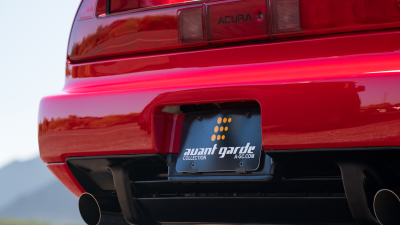 1993 Acura NSX in Formula Red over Black