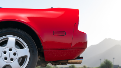 1993 Acura NSX in Formula Red over Black