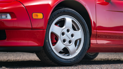 1993 Acura NSX in Formula Red over Black