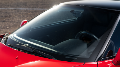 1993 Acura NSX in Formula Red over Black