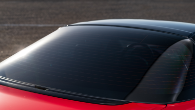 1993 Acura NSX in Formula Red over Black