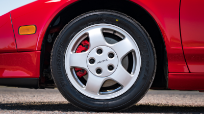 1993 Acura NSX in Formula Red over Black