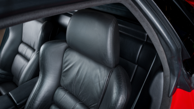 1993 Acura NSX in Formula Red over Black