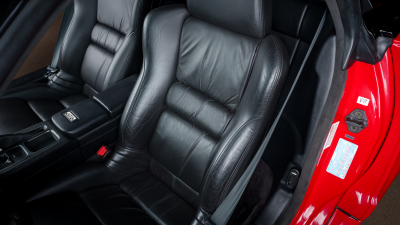 1993 Acura NSX in Formula Red over Black