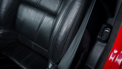 1993 Acura NSX in Formula Red over Black