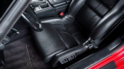 1993 Acura NSX in Formula Red over Black