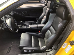 2002 Acura NSX in Spa Yellow over Black