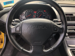 2002 Acura NSX in Spa Yellow over Black