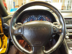 2002 Acura NSX in Spa Yellow over Black