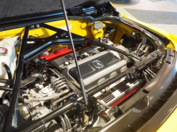 2002 Acura NSX in Spa Yellow over Black