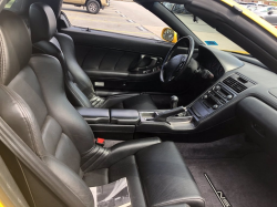 2002 Acura NSX in Spa Yellow over Black