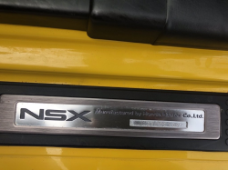 2002 Acura NSX in Spa Yellow over Black