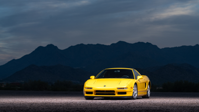 1997 Acura NSX in Spa Yellow over Black