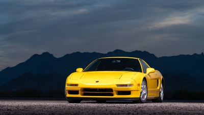 1997 Acura NSX in Spa Yellow over Black