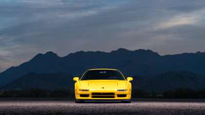 1997 Acura NSX in Spa Yellow over Black
