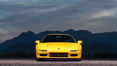 1997 Acura NSX in Spa Yellow over Black