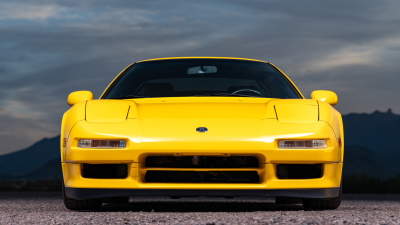 1997 Acura NSX in Spa Yellow over Black