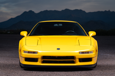 1997 Acura NSX in Spa Yellow over Black