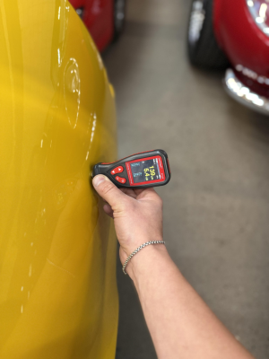 1997 Acura NSX in Spa Yellow over Black