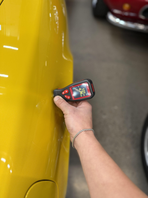 1997 Acura NSX in Spa Yellow over Black