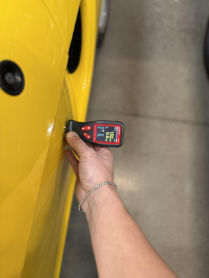 1997 Acura NSX in Spa Yellow over Black