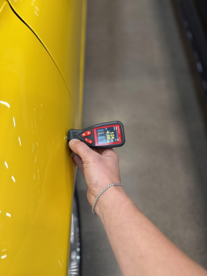 1997 Acura NSX in Spa Yellow over Black
