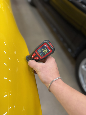 1997 Acura NSX in Spa Yellow over Black