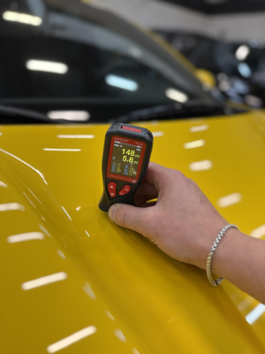 1997 Acura NSX in Spa Yellow over Black