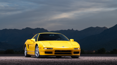 1997 Acura NSX in Spa Yellow over Black