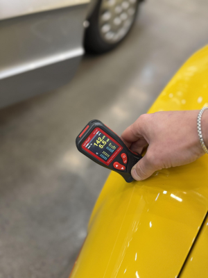 1997 Acura NSX in Spa Yellow over Black