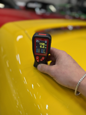 1997 Acura NSX in Spa Yellow over Black