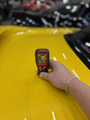 1997 Acura NSX in Spa Yellow over Black