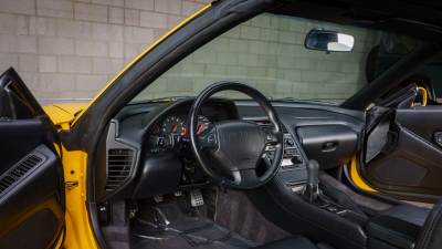 1997 Acura NSX in Spa Yellow over Black