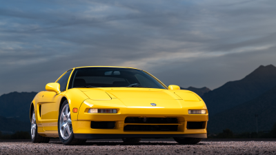 1997 Acura NSX in Spa Yellow over Black
