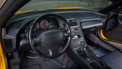 1997 Acura NSX in Spa Yellow over Black