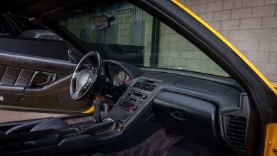 1997 Acura NSX in Spa Yellow over Black