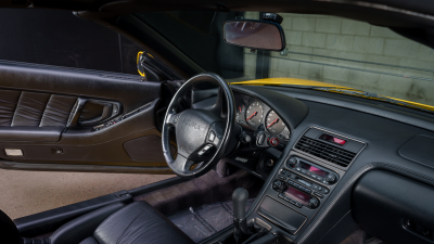 1997 Acura NSX in Spa Yellow over Black