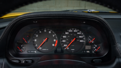 1997 Acura NSX in Spa Yellow over Black