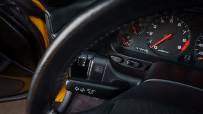 1997 Acura NSX in Spa Yellow over Black